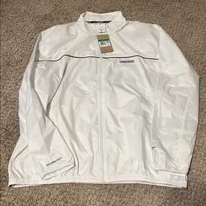 Nike White Windbreaker Jacket for Men